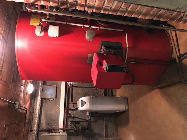 Installation d'une chaudière fioul condensation de la marque VIESSMANN - 27210 CONTEVILLE