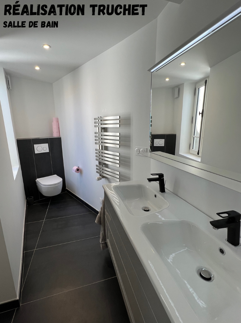 Création salle de bain sur Cabourg